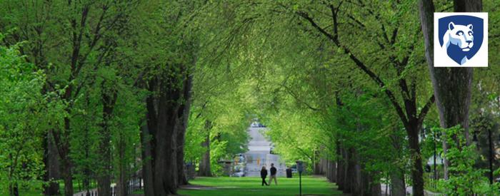Penn State campus arboretum