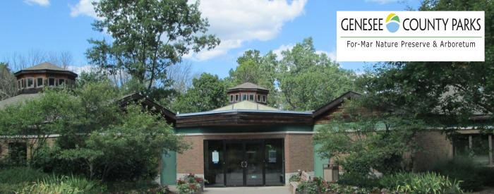 For Mar Nature Preserve and Arboretum Visitor Center with trees For-Mar Nature Preserve and Arboretum, Visitor Center